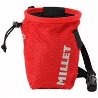 Sprzęt wspinaczkowy - MILLET Ergo Chalk Bag red - miniaturka - grafika 1