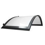 Daszki nad drzwi - Daszek antracyt 158 x 75 x 38 cm - miniaturka - grafika 1