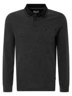 Koszulki męskie - Pierre Cardin Koszulka polo w kolorze czarnym - miniaturka - grafika 1