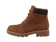 Botki damskie - Tom Tailor Damskie sztyblety 4290830013, Nuts, 43 EU, Rowki, 43 EU - miniaturka - grafika 1