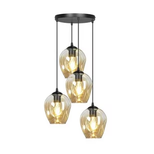 Emibig ISTAR 4 BL PREMIUM MIODOWY 681/4PREM lampa wisząca 4x40W/E27 IP20 681/4PREM - Lampy sufitowe - miniaturka - grafika 1