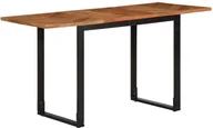 Stoły - vidaXL Stół jadalny 140x70x75 cm lite drewno akacjowe - miniaturka - grafika 1