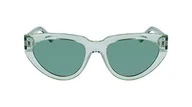 Okulary przeciwsłoneczne - KARL LAGERFELD Okulary przeciwsłoneczne damskie, zielony, rozmiar uniwersalny - miniaturka - grafika 1