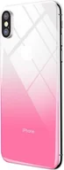 Szkła hartowane na telefon - Baseus Gradient Ombre Szkło Na Tył Iphone X/xs - miniaturka - grafika 1