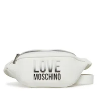 Nerki - Saszetka nerka LOVE MOSCHINO JC4259PP0MKD0100 Biały - miniaturka - grafika 1
