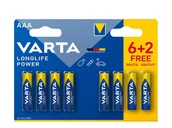 Baterie i akcesoria - VARTA Longlife Power AAA (8 szt.) (6+2) 4903121428 - miniaturka - grafika 1