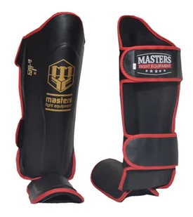 Masters FIGHT EQUIPMENT Ochraniacze piszczeli i stopy, NS-3, rozmiar L - Ochraniacze do sportów walki - miniaturka - grafika 1