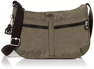 Torebki damskie - Kipling Damska torba crossbody Izellah, jeden rozmiar, Zielony mech, 12.25" L X 9.25" H X 5" D - miniaturka - grafika 1