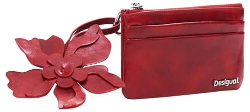 Desigual Mone_Reprise Red Valent, Bi-Fold Wallet Women, 7, Sieć, 7