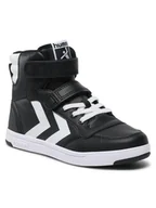 Buty dla chłopców - Hummel Sneakersy Stadil Light Quick High Jr 214527-2114 Czarny - miniaturka - grafika 1