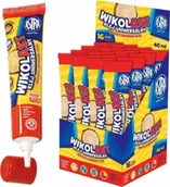 Kleje biurowe - Astra Klej w płynie 40ml tubce z aplikator uniwersalny Wikolast Wikol ASTRA 16szt - miniaturka - grafika 1