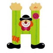 Wyposażenie pokoiku dziecięcego - Sevi Letter H Clown - miniaturka - grafika 1