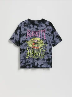 Reserved - T-shirt SpongeBob - granatowy - Koszulki dla chłopców - miniaturka - grafika 1