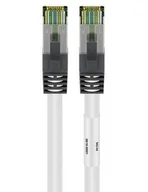 Kable miedziane - Goobay CAT 8.1 patch. S/FTP wh 3,00 m (55126) - miniaturka - grafika 1