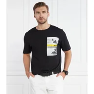 Koszulki męskie - BOSS ORANGE T-shirt TeeMotor | Relaxed fit - miniaturka - grafika 1
