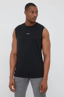 Koszulki męskie - Icebreaker t-shirt sportowy ZoneKnit kolor czarny - grafika 1