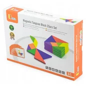 Układanki dla dzieci - viga Viga 50643 Magnetyczny tangram - miniaturka - grafika 1