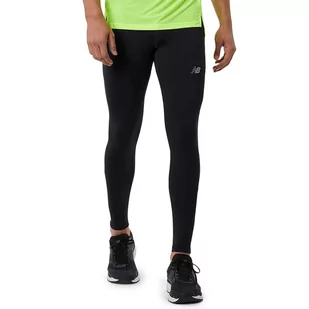 Spodnie New Balance MP23234BK - czarne - Spodnie sportowe męskie - miniaturka - grafika 1