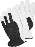 Rękawice robocze - Delta Plus Rękawice skóra licowana od spodu i końce palców, strona wierzchnia oddychająca rozm. 8 - miniaturka - grafika 1