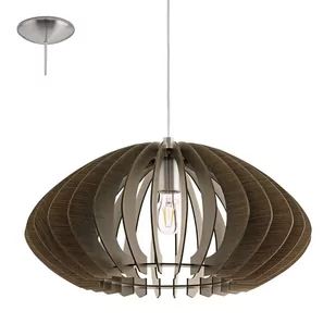 Eglo COSSANO 2 95261 50 CM LAMPA WISZĄCA DREWNO - Lampy sufitowe - miniaturka - grafika 3
