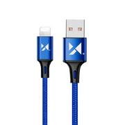 Kable USB - Wozinsky kabel przewód USB - Lightning 2,4A 2m niebieski (WUC-L2BE) - miniaturka - grafika 1