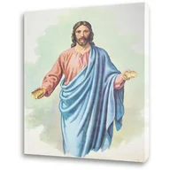 Ikony i obrazy sakralne - Obraz religijny na płótnie Jezus Chrystus - miniaturka - grafika 1