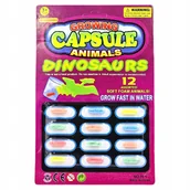 Zabawki do kąpieli - MAGICZNE KAPSUŁKI DO KĄPIELI ROSNĄCE W WODZIE DINOZAURY 24 SZTUKI ZWIERZĘTA - miniaturka - grafika 1