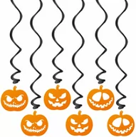 Halloween - Świderki Dynie na Halloween - 6 szt. - miniaturka - grafika 1