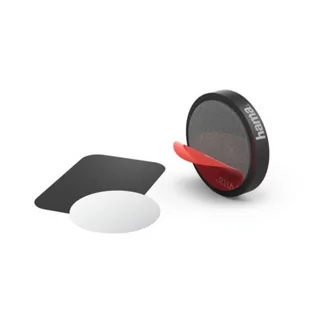 Universal "Magnet" Smartphone Holder Stick-on black - Uchwyty samochodowe do telefonów - miniaturka - grafika 1