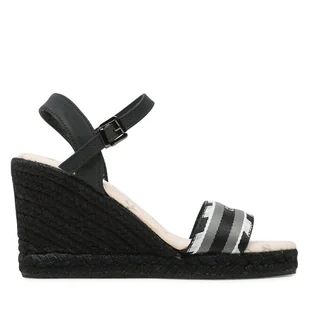 Espadryle Big Star Shoes LL274877 Czarny - Espadryle damskie - miniaturka - grafika 1