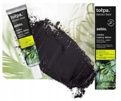 Maseczki do twarzy - Tołpa dermo face sebio, maska czarny detox, 40 ml - miniaturka - grafika 1