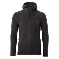 Bluzy sportowe męskie - Męska Bluza ELBRUS BESSAN POLARTEC M000149944 – Czarny - miniaturka - grafika 1