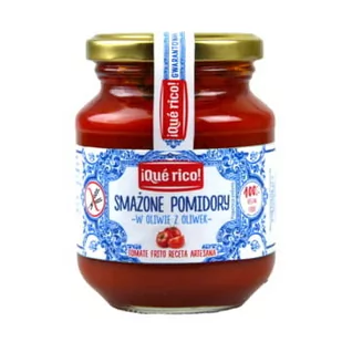 Smażone Pomidory W Oliwie Z Oliwek 314 Ml Que Rico - Pasztet i przetwory mięsne - miniaturka - grafika 1