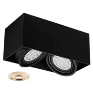 Lampy sufitowe - Orlicki Design Oprawa sufitowa Cardi II Nero Ufo Gold OR82050 OR82050 - miniaturka - grafika 1