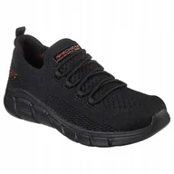 Buty sportowe damskie - Skechers damskie buty Bobs B Flex 117121 Bbk - miniaturka - grafika 1