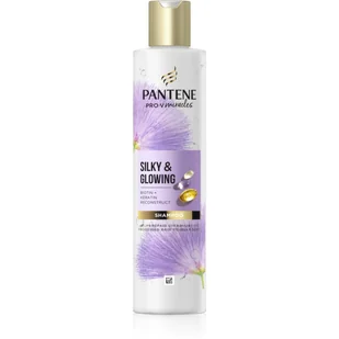 Pantene Silky and Glowing Szampon z biotyną i keratyną, 250 ml. Włosy suche - Szampony do włosów - miniaturka - grafika 1