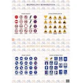 Przybory szkolne - Podkładka na biurko Bezpieczny rowerzysta - miniaturka - grafika 1