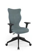 Fotele i krzesła biurowe - Entelo, Krzesło obrotowe Nero Plus Letto 06 rozm. 7, Niebieski - miniaturka - grafika 1