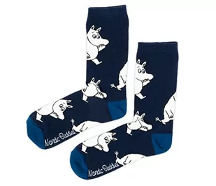 Moomintroll Wondering męskie skarpety Moomin Socks skarpety męskie, granatowy, niebieski, 40-45 EU - Skarpetki męskie - miniaturka - grafika 1