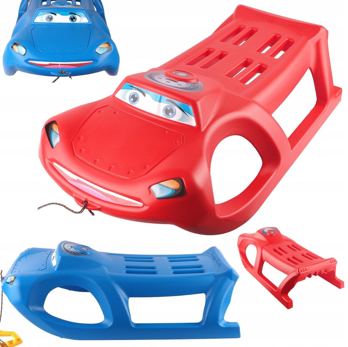 Sanki ślzgacz plastikowe dla dzieci ZIGI-ZET