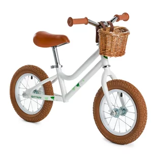 Rowerek biegowy ATTABO Ace 12" biały - Rowerki biegowe - miniaturka - grafika 1