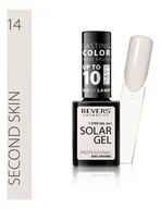 Lakiery do paznokci - Revers Revers Solar Gel Lakier do paznokci 14 Second Skin - miniaturka - grafika 1