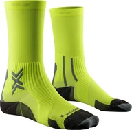 Skarpetki sportowe męskie - XSOCKS skarpety biegowe RUN PERFORM CREW fluo yellow/opal black - miniaturka - grafika 1