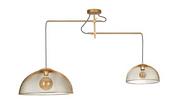 Lampy sufitowe - Maxlight Lampa wisząca concept złota P0454 - miniaturka - grafika 1