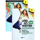 Książki do nauki języka niemieckiego - Pakiet: Und so weiter Extra 1. Podręcznik i zeszyt ćwiczeń do języka niemieckiego dla klasy 4 - miniaturka - grafika 1