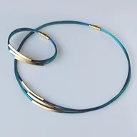 Zestawy biżuterii dla kobiet - Komplet Sea Story v Gold - miniaturka - grafika 1