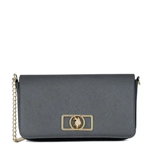 Torebka U.S. Polo Assn. BEUXT6456WVP Srebrny - Torebki damskie - miniaturka - grafika 1