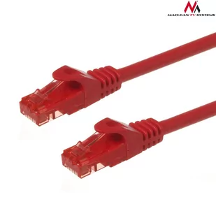 Maclean Patchcord MCTV-303 R UTP cat6 wtyk-wtyk 3m czerwony MCTV-303 R - Patchcordy - miniaturka - grafika 2