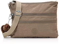 Torebki damskie - Kipling Damska torba na ramię Alvar, wielokolorowa, 33 x 26 x 4,5 cm, brązowy - Brązowy (True Beige) - 33x26x4.5 cm (B x H x T) - miniaturka - grafika 1
