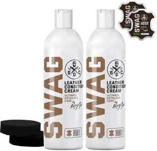 Swag Leather Conditioner Cream Set - Produkt do pielęgnacji tapicerki skórzanej 2x500ml - Kosmetyki samochodowe - miniaturka - grafika 1